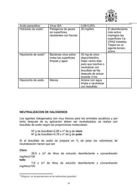 Protocolo de Vacio Sanitario y Desinfección - Red de Alerta ...