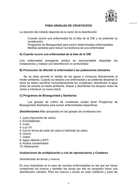 Protocolo de Vacio Sanitario y Desinfección - Red de Alerta ...