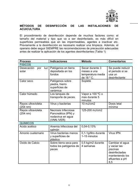 Protocolo de Vacio Sanitario y Desinfección - Red de Alerta ...