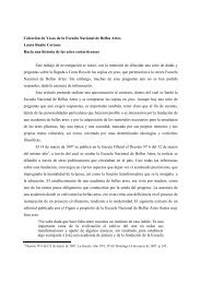 Articulo yesos version grande - Facultad de Bellas Artes ...