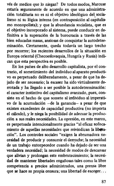 la sociedad industrial y el marxismo - Marcuse.org