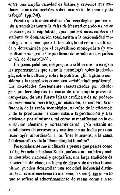 la sociedad industrial y el marxismo - Marcuse.org