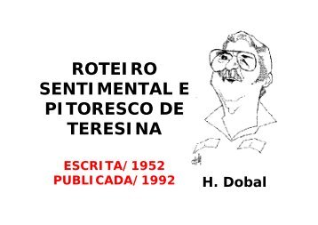 ROTEIRO SENTIMENTAL E PITORESCO DE TERESINA