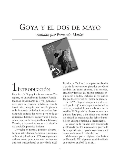 Goya y el dos de mayo - Anaya Infantil y Juvenil