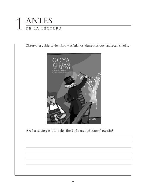 Goya y el dos de mayo - Anaya Infantil y Juvenil