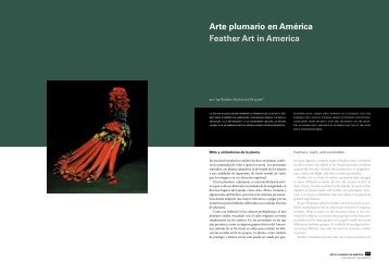 Arte plumario en América Feather Art in America - Universidad de ...