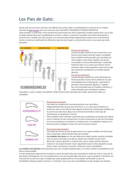 Todo sobre los Pies de Gato - escalada en Asturias