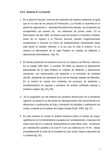 Estudio Geomorfológico de la Cuenca del Morro - Parte II