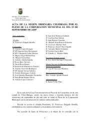 Acta de Pleno Ordinario (25-Septiembre-2007) - Ayto. Vélez Málaga