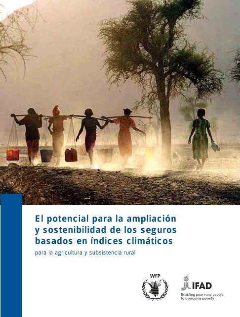 Ampliación y sostenibilidad de seguros basados en índices - IFAD