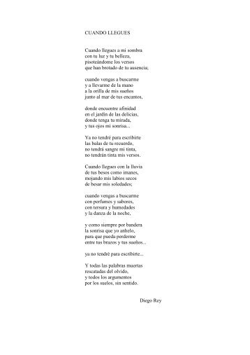 letras / lyrics - Diego Rey