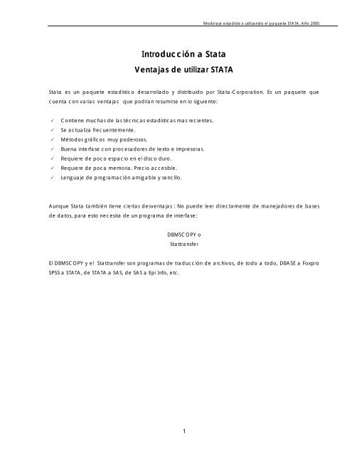 Ejecutando Y Saliendo De Stata - Regresar