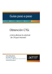 ¿Cómo efectuar la solicitud de CTG por Internet? - Afip