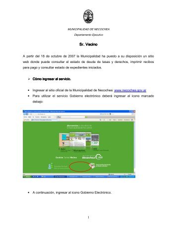 Instructivo Usuarios Web en General - Necochea.mun.gba.gov.ar