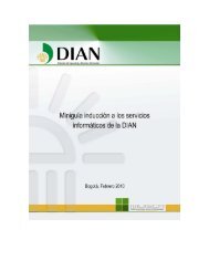 Mini-inducción a los servicios electrónicos de la - Dian