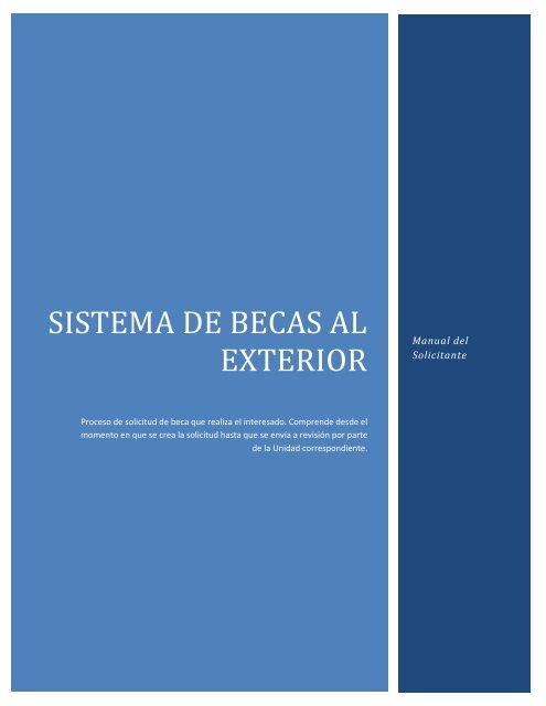 Manual SIBEX - Solicitud de Beca.pdf - Oficina de Asuntos ...