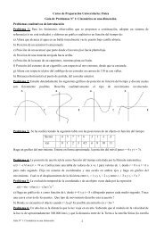 Curso de Preparación Universitaria: Física Guía de Problemas No 1 ...