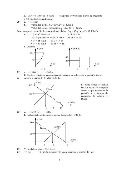 Curso de Preparación Universitaria: Física Guía de Problemas No 1 ...