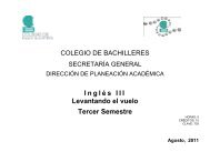 Inglés III - Colegio de Bachilleres