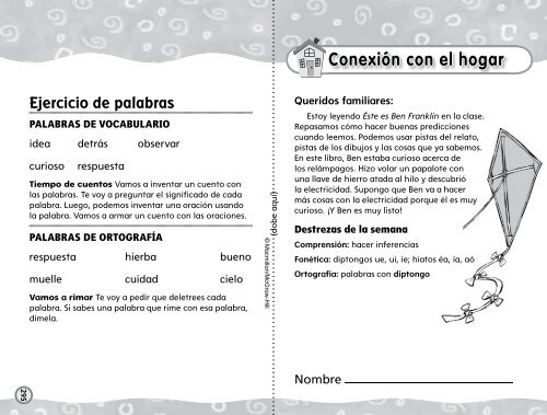 Grado 1, Unidad 5, Semana 2 - McGraw-Hill - Macmillan/McGraw-Hill