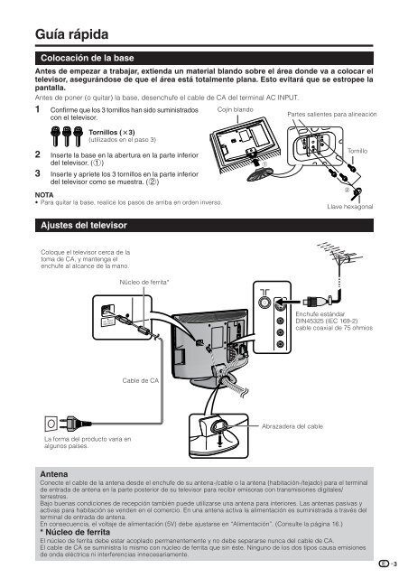 LC-19D1E/S Operation-Manual ES - Sharp