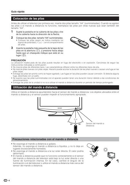 LC-19D1E/S Operation-Manual ES - Sharp