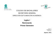 Lengua adicional al español (Inglés) - Colegio de Bachilleres