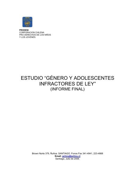 estudio_genero_infra.. - Sename