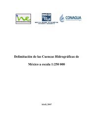 Delimitación de las Cuencas Hidrográficas de México a ... - InfoAndina