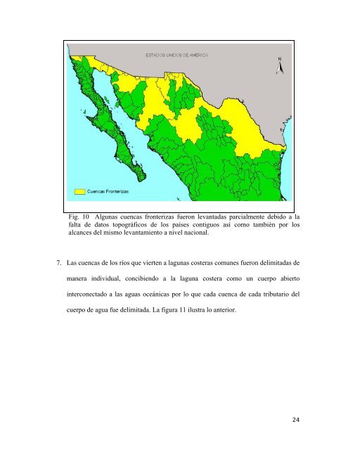 Delimitación de las Cuencas Hidrográficas de México a ... - InfoAndina