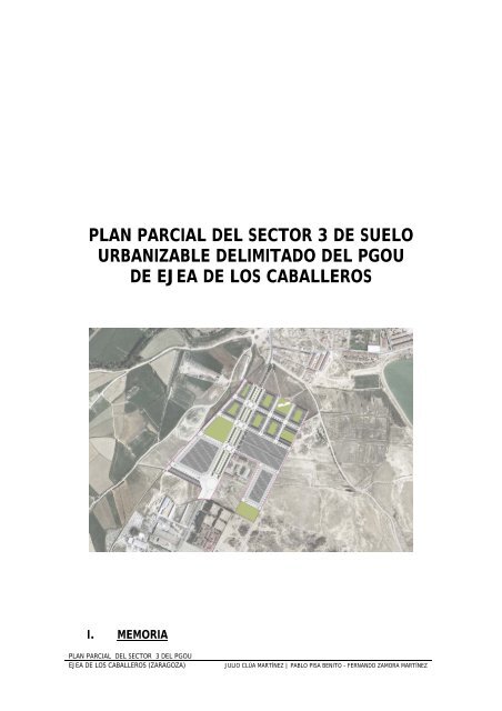 plan parcial del sector 3 de suelo urbanizable delimitado del pgou