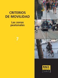 Las zonas peatonales - Racc