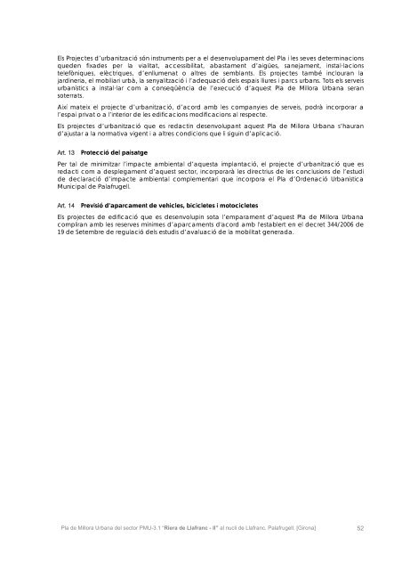 Aprovació Definitiva - Ajuntament de Palafrugell