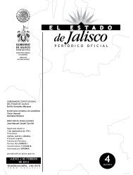 V - Sitio Web Restringido - Gobierno de Jalisco - Gobierno del ...