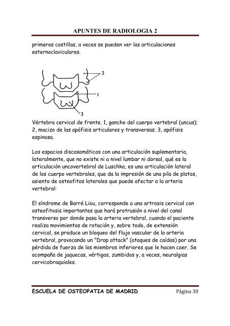 APUNTES DE RADIOLOGIA 2 - Aula virtual - Escuela de Osteopatia ...