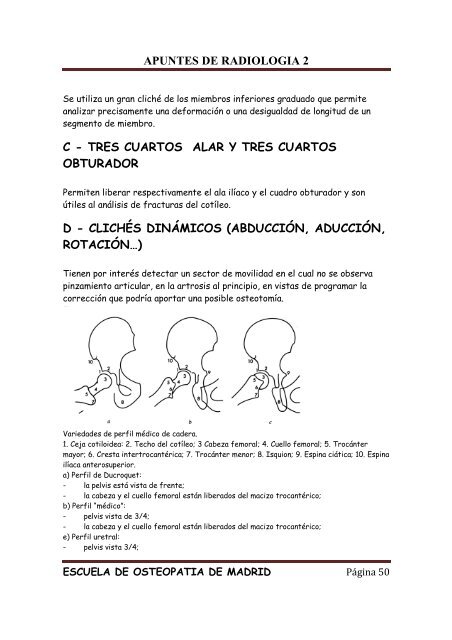 APUNTES DE RADIOLOGIA 2 - Aula virtual - Escuela de Osteopatia ...