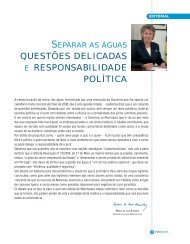 questões delicadas e responsabilidade política - Área Metropolitana ...