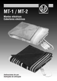 Manual de usuario MT-1 / MT-2 - Soler & Palau