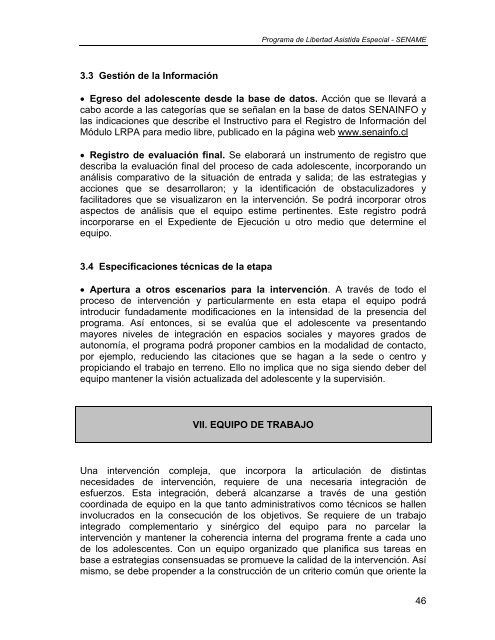 orientaciones técnicas programa de libertad asistida ... - Sename