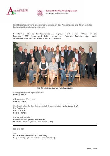LN 2011-12 SG Amelinghausen Gremien