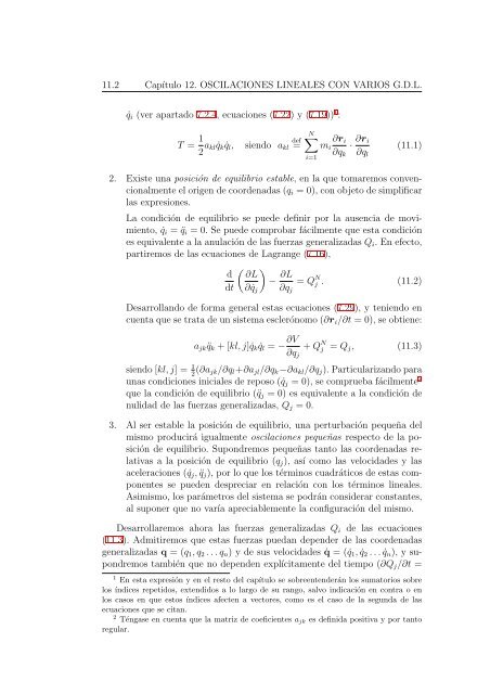 Apuntes de Mecánica - Grupo de Mecánica Computacional