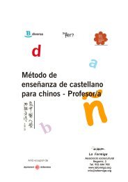 Método de enseñanza de castellano para chinos - Profesor/a