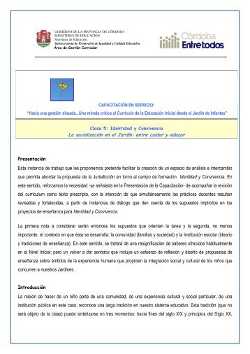 CLASE 5 - IDENTIDAD Y CONVIVENCIA (2011).pdf