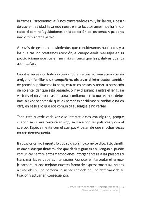 ¿Por qué es importante la comunicación no verbal ... - Catalina Pons