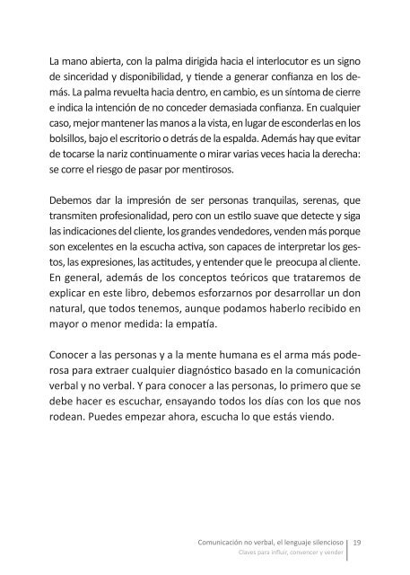 ¿Por qué es importante la comunicación no verbal ... - Catalina Pons