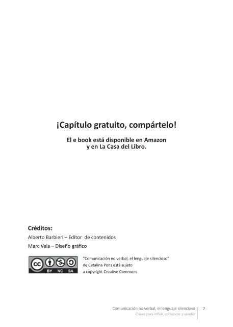 ¿Por qué es importante la comunicación no verbal ... - Catalina Pons