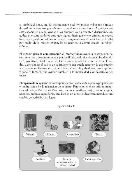 AULAS MULTISENSORIALES EN EDUCACIÓN ESPECIAL