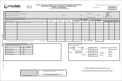 9 f AT E41 DEPOSITOS CONVENIDOS Y APORTES ... - AFP Modelo