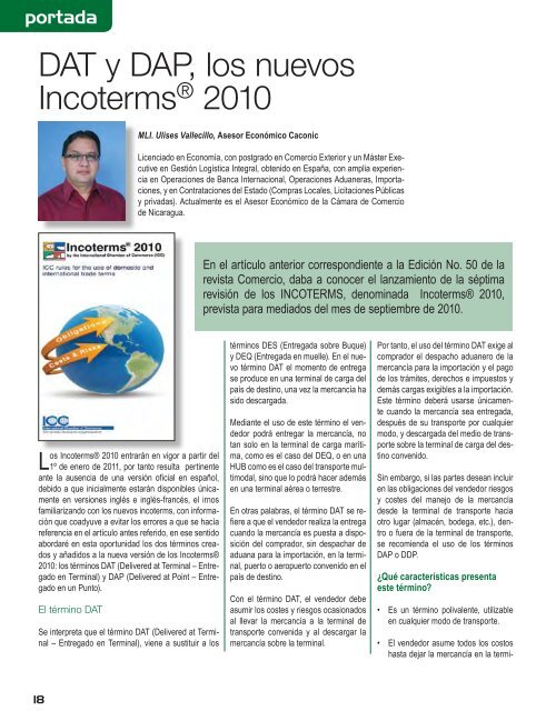 Dat Y Dap Los Nuevos Incoterms 10 Camara De Comercio De