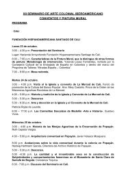 xii seminario de arte colonial iberoamericano conventos y pintura ...